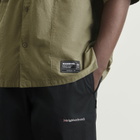 Neighborhood Men's Dolman Logo Short Sleeve Shirt in Olive Drab
