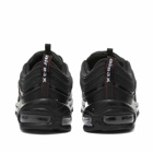 Nike Men's Air Max 97 NB Sneakers in Black/Red/White