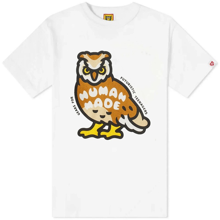 Photo: Human Made Men's Owl T-Shirt in White