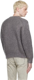 John Elliott Gray Brushed Sweater