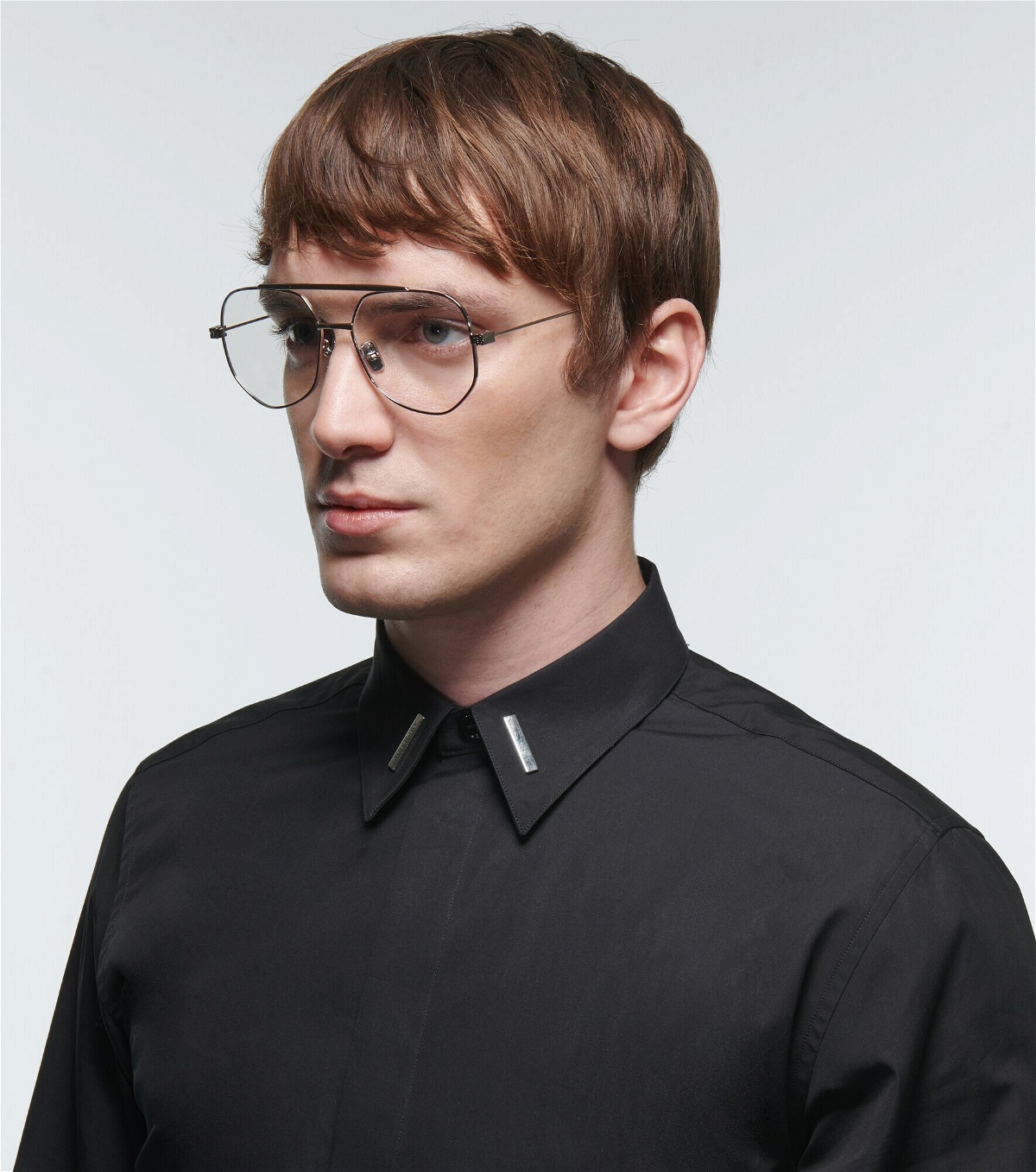 Givenchy - Metal-frame aviator glasses Givenchy