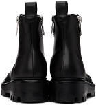 GmbH Black Double Zip Boots