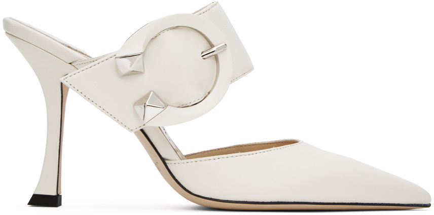Jimmy Choo Off-White Magie Heels