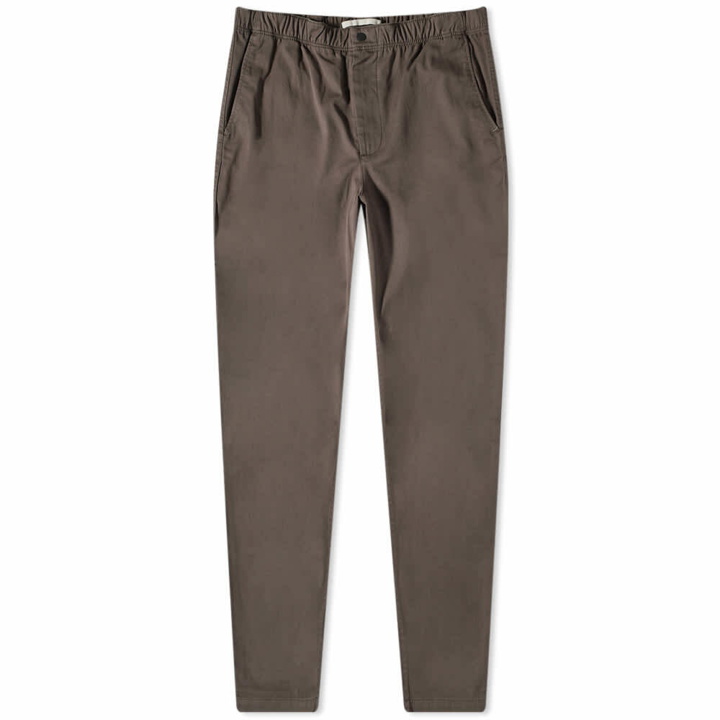 Photo: Norse Projects Men's Aros Slim Light Stretch Chino in Heathland Brown