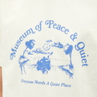 Museum of Peace and Quiet Men's Quiet Place T-Shirt in Bone