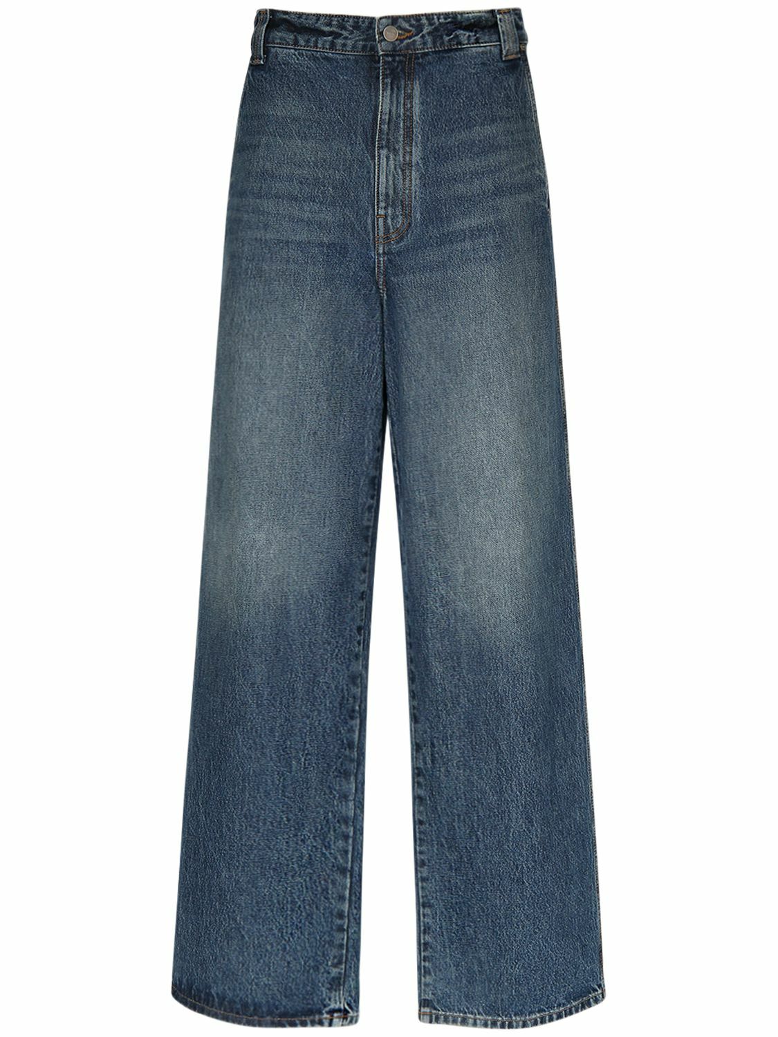 KHAITE - Bacall Low Rise Straight Jeans Khaite