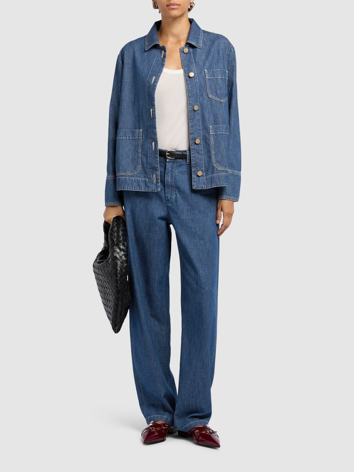 ＜GIULIETTA＞'S Max Mara ピュアコットンデニムジャケット S Max Mara】GIULIETTA コットン デニムジャケット (S Max Mara