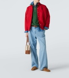 Miu Miu High-rise wide-leg jeans