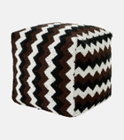 Missoni Riccio Zigzag bouclé ottoman