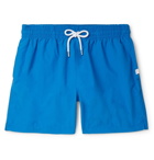 Derek Rose - Aruba 2 Slim-Fit Mid-Length Swim Shorts - Blue