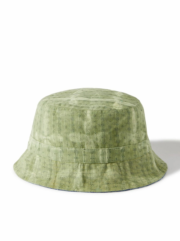 Photo: Kardo - Reversible Embroidered Printed Organic Cotton Bucket Hat