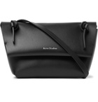 Acne Studios - Mini Logo-Print Leather Messenger Bag - Black