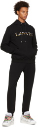 Lanvin Black Curb Hoodie