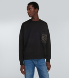 Loewe - Anagram cotton-blend sweatshirt