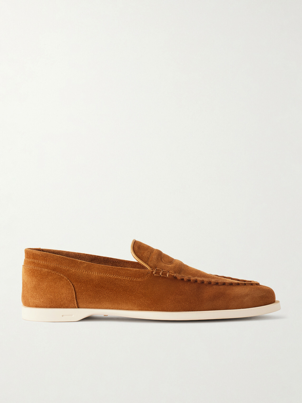 John Lobb - Pace Suede Loafers - Brown