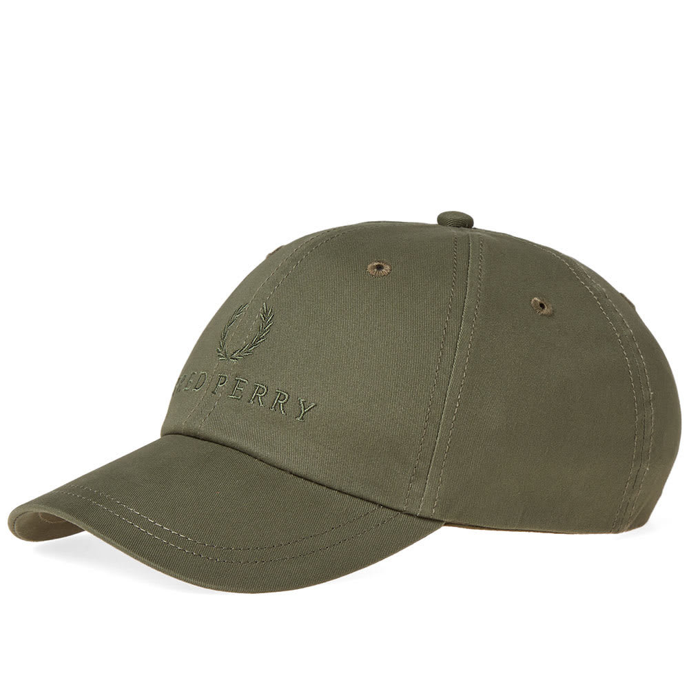 Fred Perry Tonal Tennis Cap Green