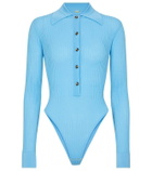 Dodo Bar Or Ribbed-knit bodysuit