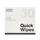 Jason Markk Men's Quick Wipes in 30 Pack