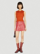 Durazzi Milano Cut Out Mini Skirt