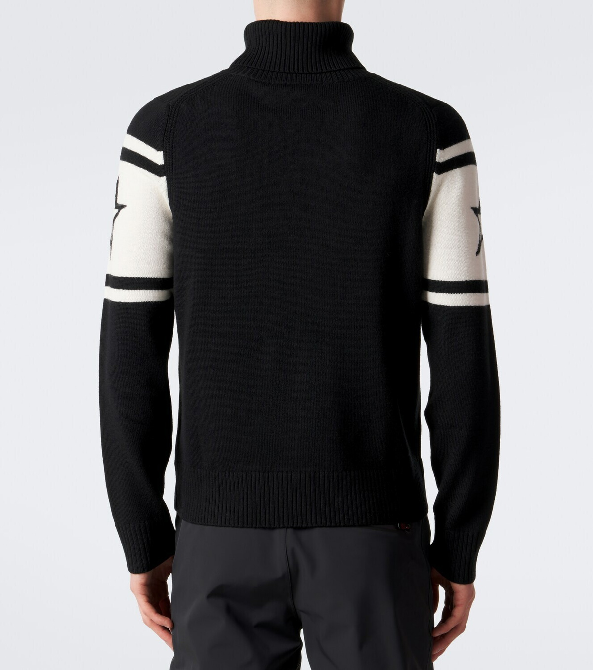 Perfect Moment Schild intarsia wool turtleneck sweater