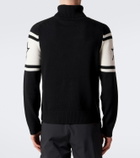 Perfect Moment Schild intarsia wool turtleneck sweater