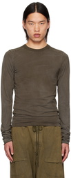 Entire Studios Brown Primer Long Sleeve T-Shirt