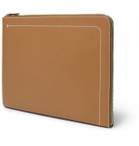 Connolly - Hex Leather Portfolio - Brown