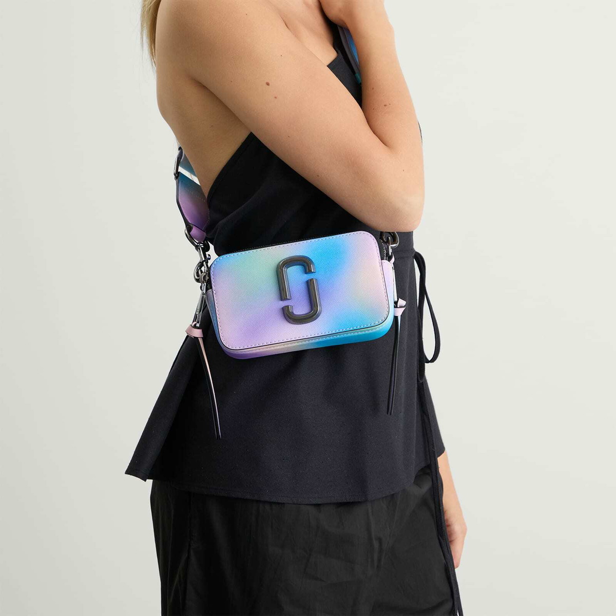 Marc Jacobs Women's The Snapshot Crossbody Bag in Airbrush 