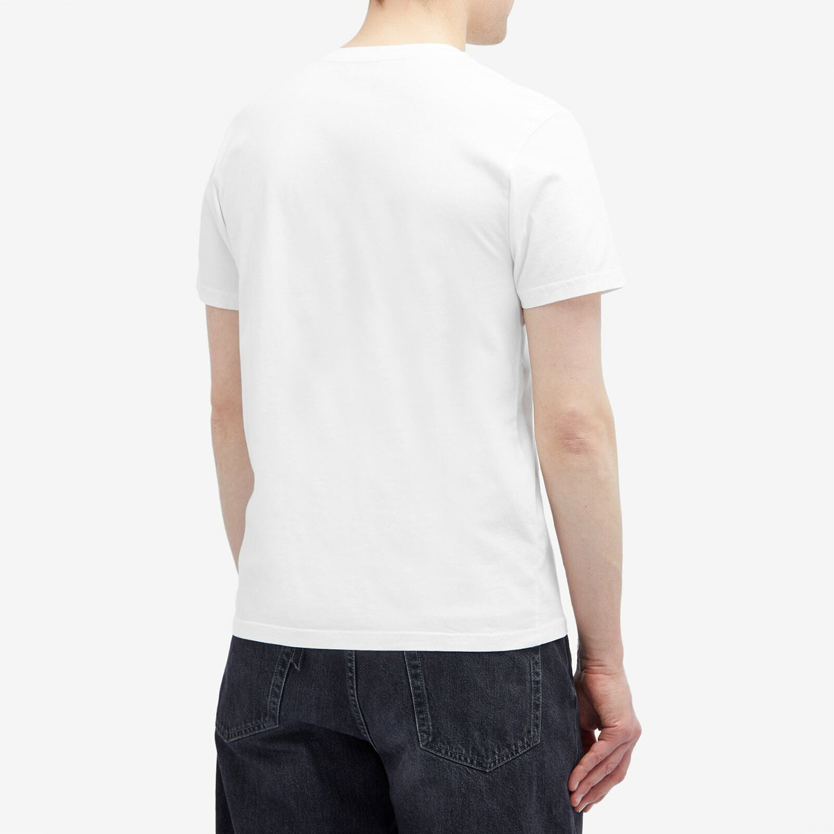 Kenzo Men's Weave Embroidered Slim T-Shirt in Off White Kenzo