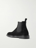 Officine Creative - Dude Flexi Suede Chelsea Boots - Black