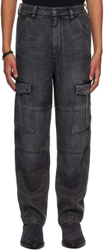 Photo: Isabel Marant Gray Terence Cargo Pants