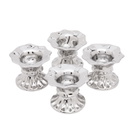 HKliving Egg Cups - Set of 4 in Chrome 