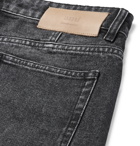 AMI - Washed-Denim Jeans - Black