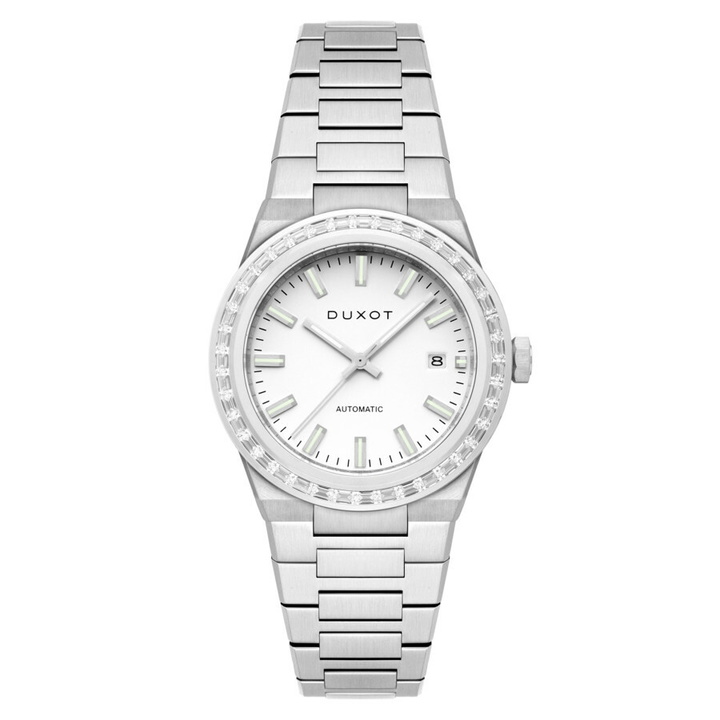 Photo: Duxot Alicante Rainbow White Dial Mens Watch DX-2075-22