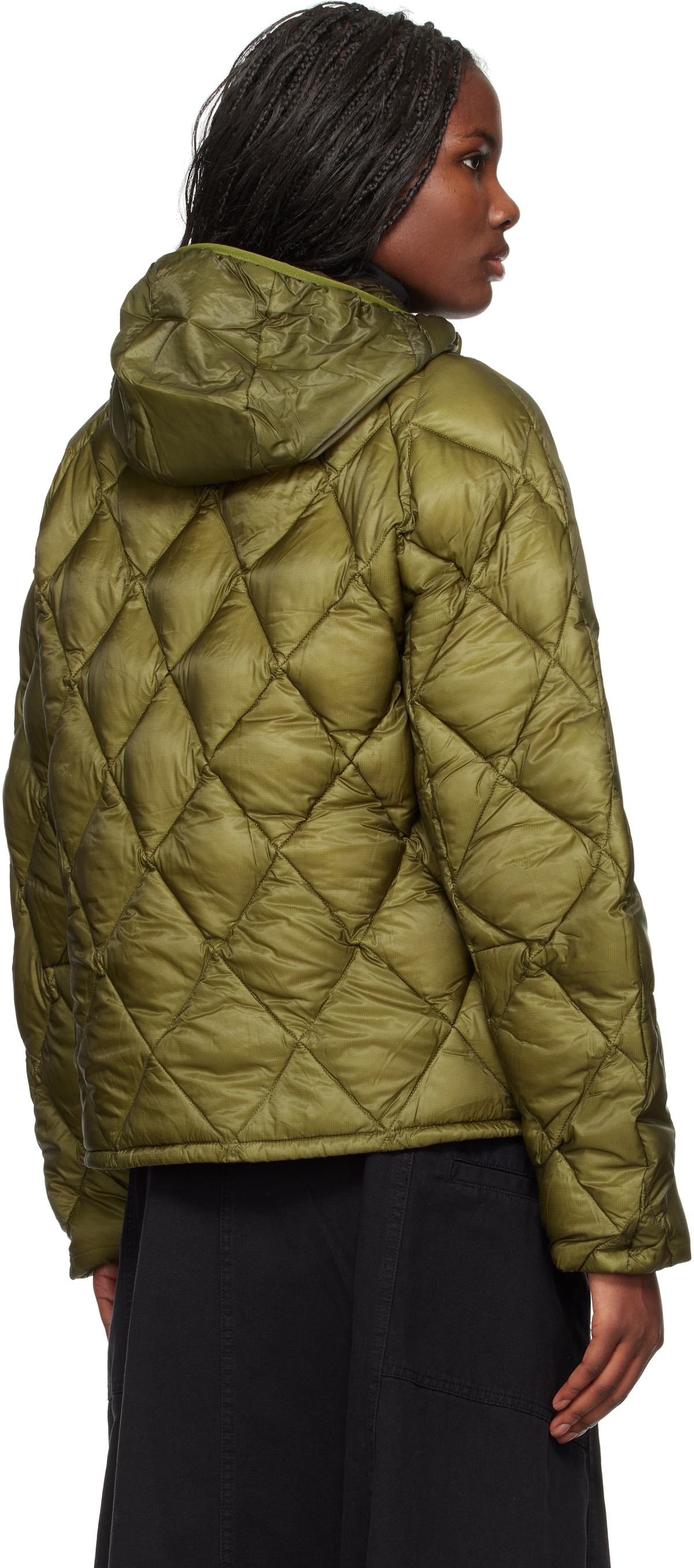国内外の人気 ROA Khaki Light Down Jacket ROA ジャケット・アウター