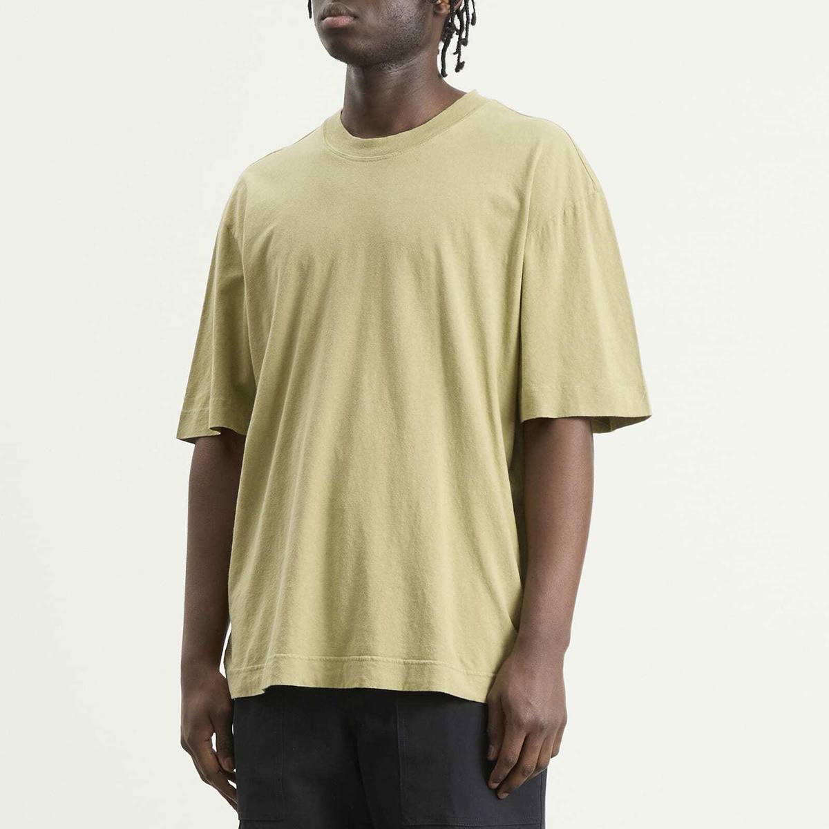 MHL by Margaret Howell Men's Simple T-Shirt in Pale Green MHL by