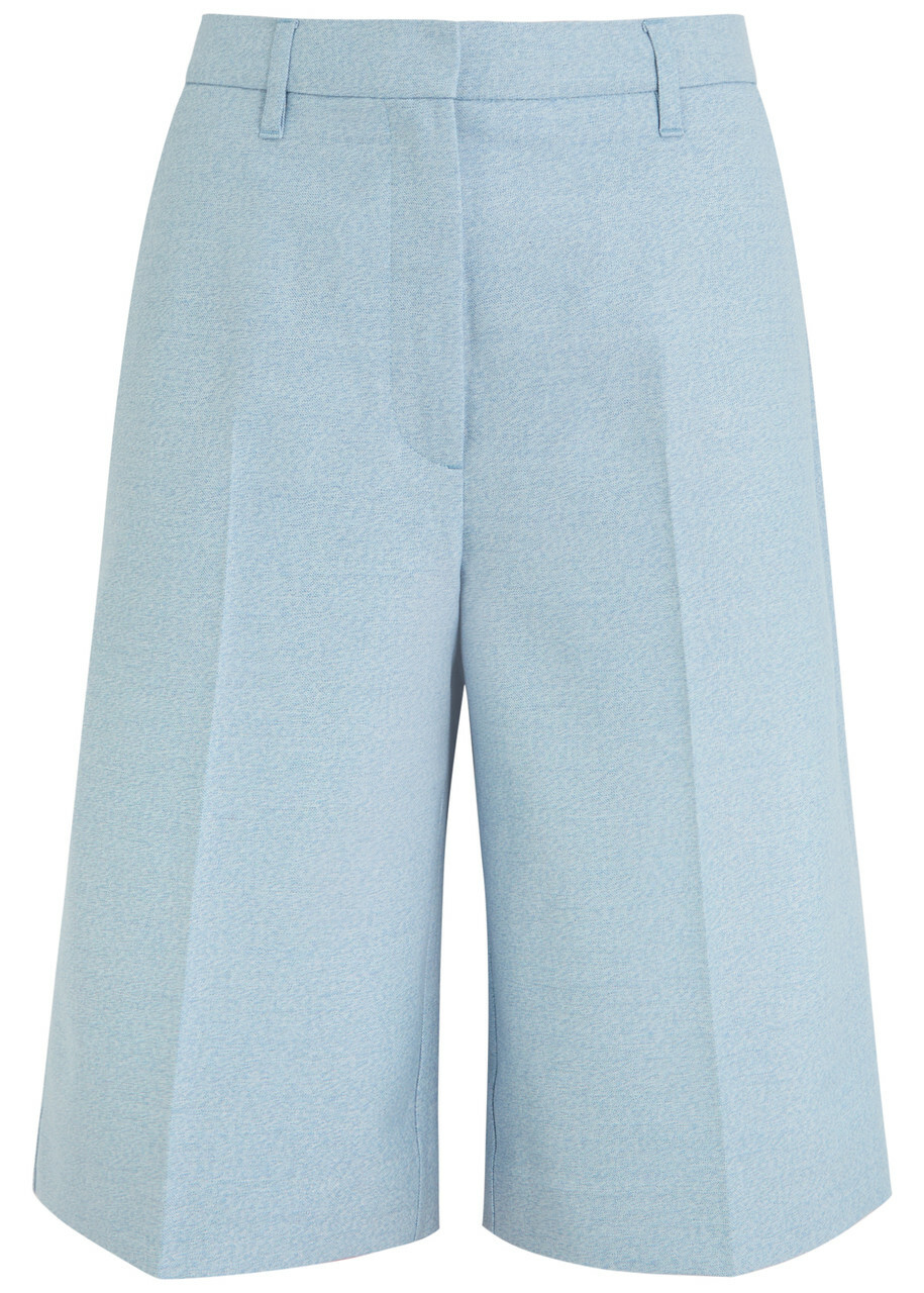 Remain BY Birger Christensen Suiting Bermuda Woven Shorts Light Blue