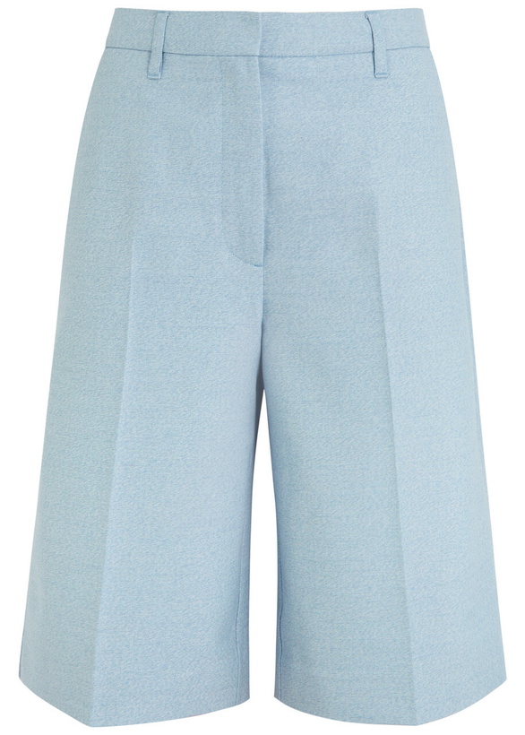 Photo: Remain BY Birger Christensen Suiting Bermuda Woven Shorts Light Blue