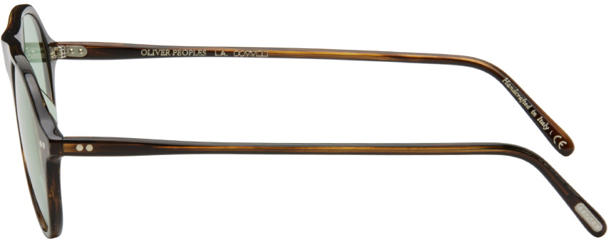 Oliver Peoples Tortoiseshell Emet Sunglasses