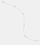 Stone and Strand Diamonds By The Dozen 10kt gold necklace with diamonds