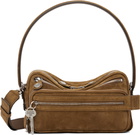 Acne Studios Brown Camero Party Suede Bag