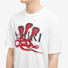 AMIRI Men's CNY Snake T-Shirt in White/Red