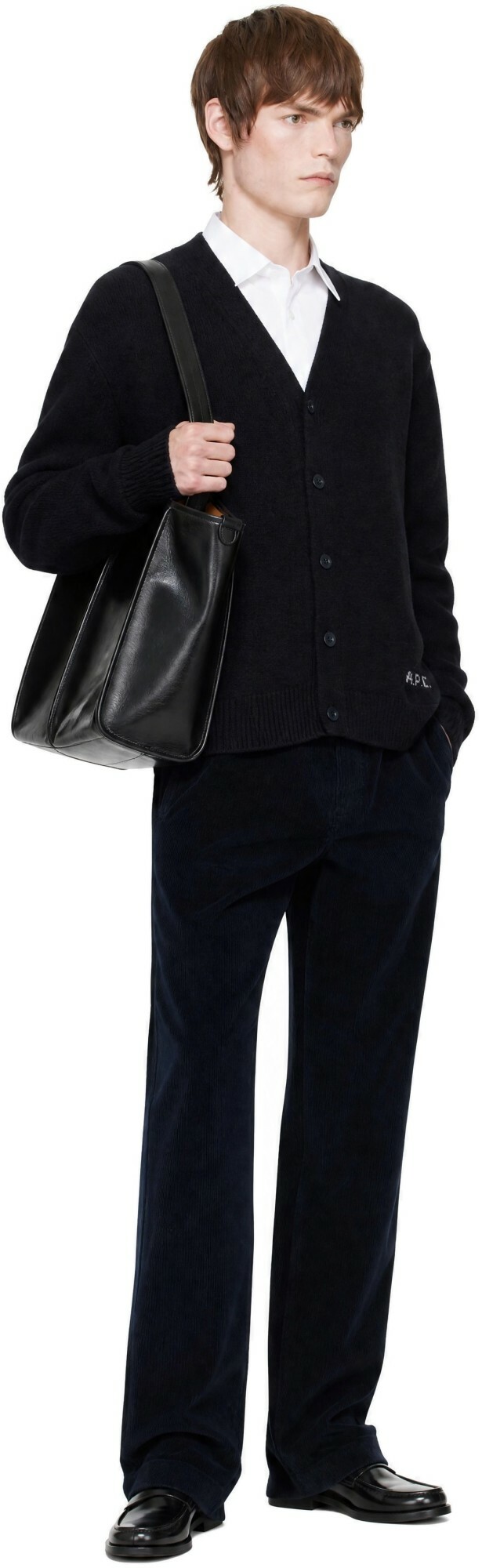 A.P.C. Navy Lawrence Trousers