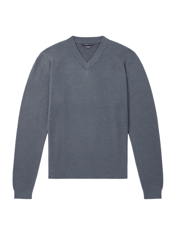 Photo: Begg & Co - Adrien Cashmere Sweater - Gray