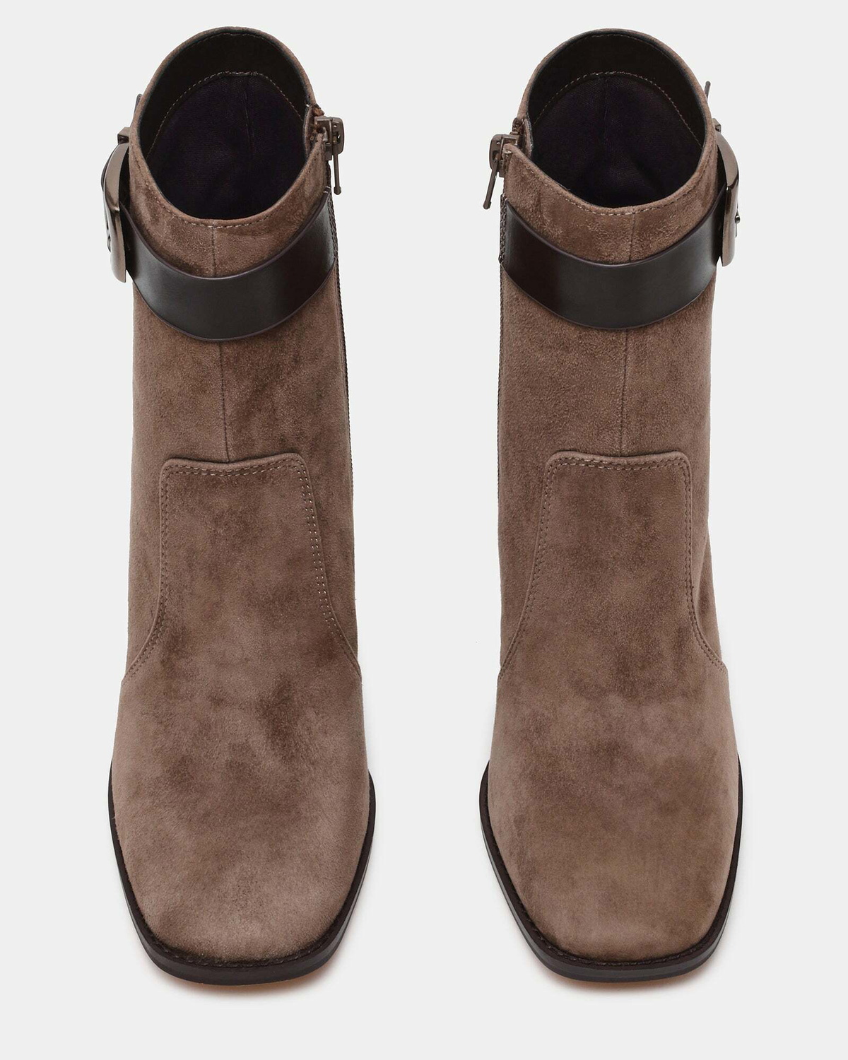 Steve Madden Manda Booties in Taupe