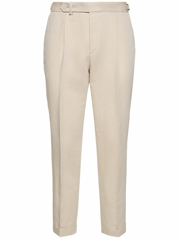 Photo: BOSS Perin Linen & Cotton Pants