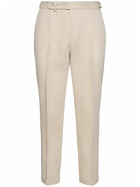 BOSS Perin Linen & Cotton Pants