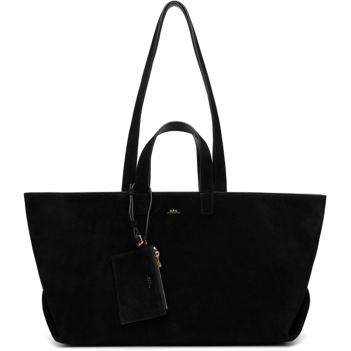 Photo: A.P.C. Black 'Le Drummer' Tote