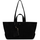 A.P.C. Black 'Le Drummer' Tote