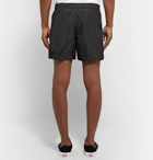 Palm Angels - Mid-Length Logo-Print Swim Shorts - Men - Black